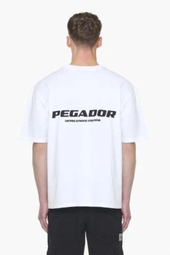 Colne Logo Oversized Tee White Gum