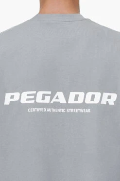 Colne Logo Oversized Tee Heavy Washed Cool Grey -Pegador Sale Store 1PGDR LAST MINUTE E COMMERCE44373
