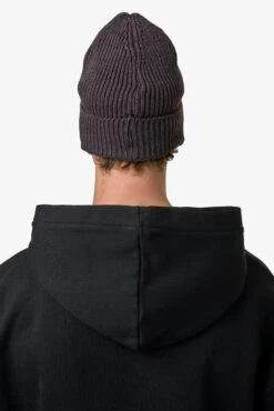 Pegador Logo Rubber Beanie Heavy Knit Dark Brown Black 9 Pegador Logo Rubber Beanie Heavy Knit Dark Brown Black -Pegador Sale Store 24053 PEGADOR BlackWeek Drop 1206 1 1