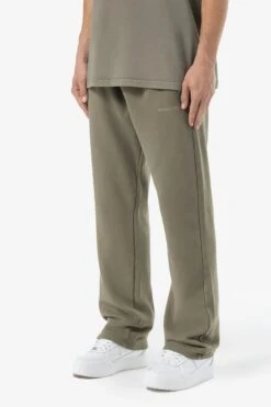 Logo Wide Sweat Pants Vintage Faded Olive -Pegador Sale Store 24055 PEGADOR Q4 Drop 1312
