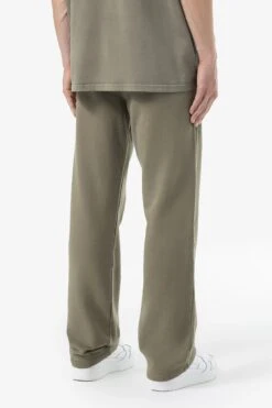 Logo Wide Sweat Pants Vintage Faded Olive -Pegador Sale Store 24055 PEGADOR Q4 Drop 1315