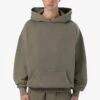 Logo Oversized Hoodie Vintage Faded Olive 11 Logo Oversized Hoodie Vintage Faded Olive -Pegador Sale Store 24055 PEGADOR Q4 Drop 1363