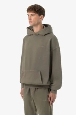 Logo Oversized Hoodie Vintage Faded Olive 7 Logo Oversized Hoodie Vintage Faded Olive -Pegador Sale Store 24055 PEGADOR Q4 Drop 1369