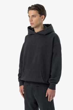 Logo Oversized Hoodie Vintage Black Black -Pegador Sale Store 24055 PEGADOR Q4 Drop 1392