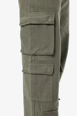 Garnet Wide Cargo Pants Faded Olive -Pegador Sale Store 24055 PEGADOR Q4 Drop 1647