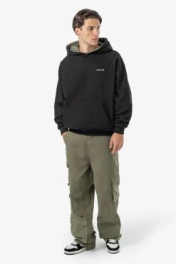 Moolt Reversible Boxy Double Layer Hoodie Washed Black Faded Olive 8 Moolt Reversible Boxy Double Layer Hoodie Washed Black Faded Olive -Pegador Sale Store 24055 PEGADOR Q4 Drop 1701