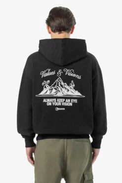 Hyde Oversized Hoodie Washed Black