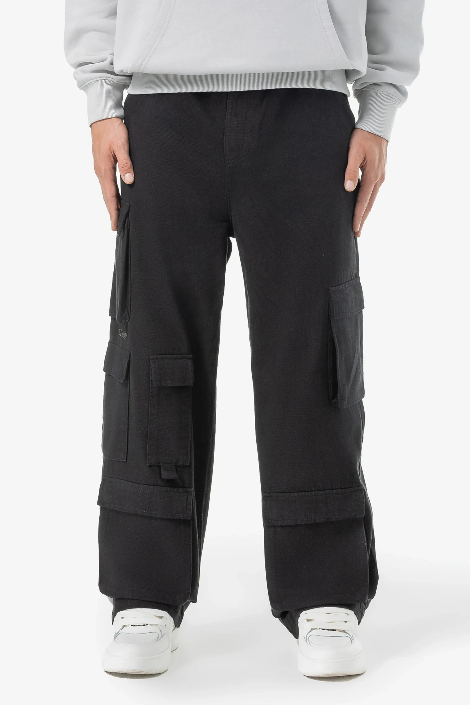 Garnet Wide Cargo Pants Black 3 Garnet Wide Cargo Pants Black - Image 3