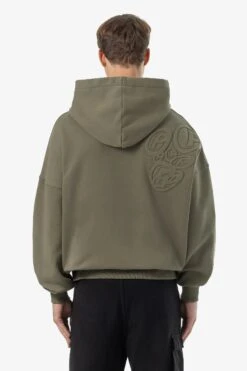 Piedro Boxy Hoodie Washed Faded Olive -Pegador Sale Store 24055 PEGADOR Q4 Drop 1990