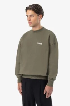 Clinton Oversized Sweater Washed Faded Olive 9 Clinton Oversized Sweater Washed Faded Olive -Pegador Sale Store 24055 PEGADOR Q4 Drop 2184