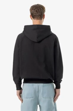 Anclar Oversized Raglan Sweat Jacket Washed Black -Pegador Sale Store 24055 PEGADOR Q4 Drop 2217