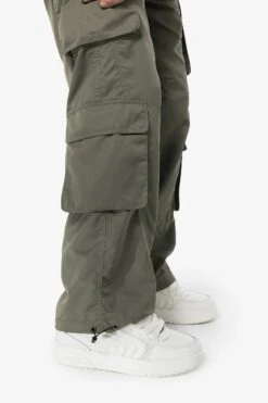Belmont Wide Tech Cargo Pants Faded Olive 11 Belmont Wide Tech Cargo Pants Faded Olive -Pegador Sale Store 24055 PEGADOR Q4 Drop 2337