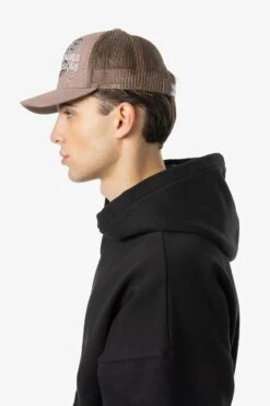 Zundal Trucker Cap Dust Brown Black -Pegador Sale Store 24055 PEGADOR Q4 Drop 2660