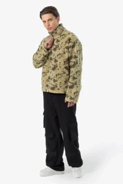 Johnson Teddy Jacket Mud Camouflage -Pegador Sale Store 24055 PEGADOR Q4 Drop 2731