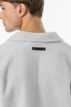 Grand Fleece Collar Longsleeve Clear Grey -Pegador Sale Store 24055 PEGADOR Q4 Drop 2800