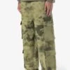 Harmon Wide Cargo Pants Mud Camouflage