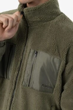 Archer Teddy Jacket Faded Olive 12 Archer Teddy Jacket Faded Olive -Pegador Sale Store 24055 PEGADOR Q4 Drop 3035