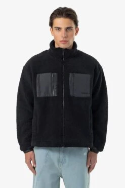 Archer Teddy Jacket Black