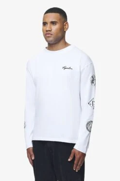 Teston Longsleeve White -Pegador Sale Store 2 PGDR BLACKFRIDAY 2023 MENS19652
