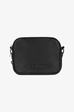Amatu Logo Nylon Cross Body Bag Black -Pegador Sale Store AmatuLogoNylonCrossBodyBagBlack