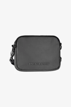 Amatu Logo Nylon Cross Body Bag Grey