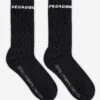Certified Side Logo Socks Black White -Pegador Sale Store CERTIFIEDSIDELOGOSOCKSBLACKWHITE