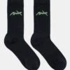 Pegador Carver Socks Black Flash Green (Single Pack) 4 Pegador Carver Socks Black Flash Green (Single Pack) -Pegador Sale Store CarverSocksBlackFlashGreen