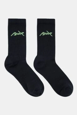 Pegador Carver Socks Black Flash Green (Single Pack)