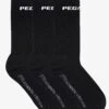 Pegador Certified Logo Socks Black White (3 Pack) -Pegador Sale Store CertifiedLogoSocks3ErPackBlackWhite