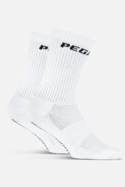 Certified Logo Socks White Black -Pegador Sale Store CertifiedLogoSocksWhiteBlack1
