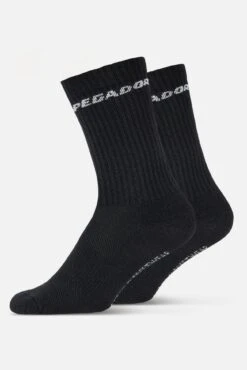 Certified Side Logo Socks Black White -Pegador Sale Store CertifiedSideLogoSocksBlackWhite2