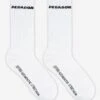 Certified Side Logo Socks White Black