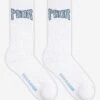 Crystal Socks White Baby Blue -Pegador Sale Store CrystalSocksWhiteBabyBlue
