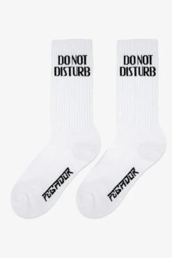 Do Not Disturb Socks White Black 3 Do Not Disturb Socks White Black -Pegador Sale Store DONOTDISTURBSOCKSWHITEBLACK2