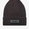 Pegador Logo Rubber Beanie Heavy Knit Dark Brown Black 11 Pegador Logo Rubber Beanie Heavy Knit Dark Brown Black -Pegador Sale Store DSC0190dd