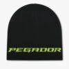 Pegador Alden Short Beanie Black Flash Green -Pegador Sale Store DSC0190dds