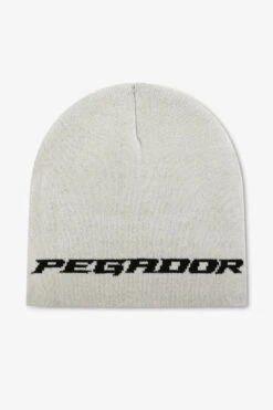 Pegador Alden Short Beanie Light Beige Black