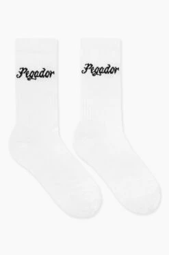 West Socks White Black