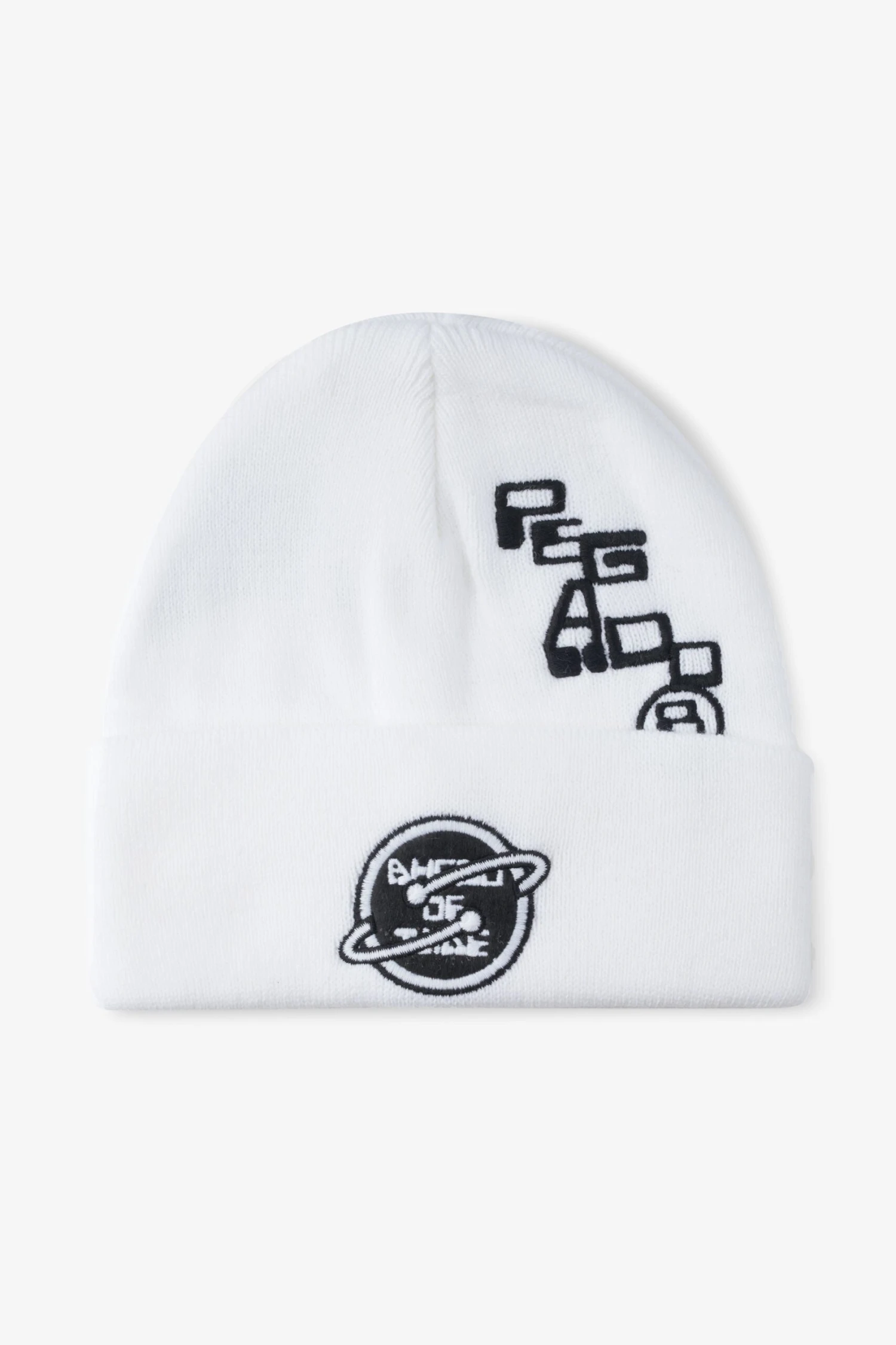 Pegador Danby Beanie White Black 1 Pegador Danby Beanie White Black