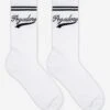 Deer Socks White Black -Pegador Sale Store DeerSocksWhiteBlack