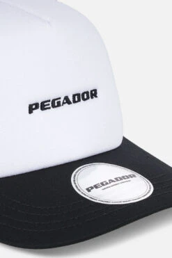 Logo Baseball Trucker Cap White Black -Pegador Sale Store LOGOBASEBALLTRUCKERCAPWHITEBLACK4