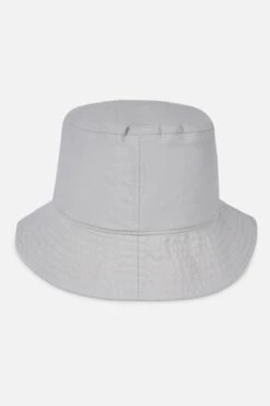 Logo Nylon Bucket Hat Cool Grey -Pegador Sale Store LOGONYLONBUCKETHATCOOLGREY2