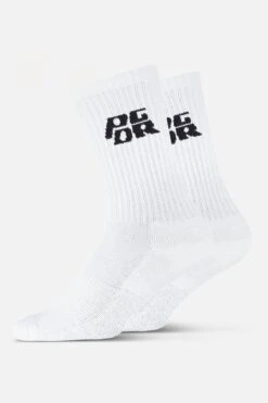 Narson Socks White Black -Pegador Sale Store NarsonSocksWhiteBlack2