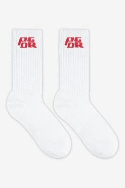 Pegador Narson Socks White Red (Single Pack)