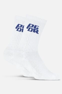 Narson Socks White Retro Blue -Pegador Sale Store NarsonSocksWhiteRetroBlue1