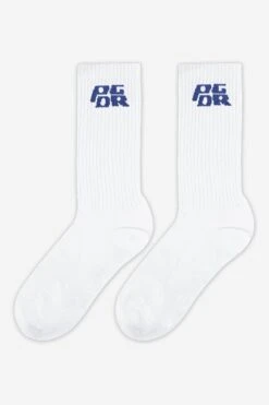 Narson Socks White Retro Blue -Pegador Sale Store NarsonSocksWhiteRetroBlue2 fbfbe3b8 8c1a 4c94 8caa 912e414ea90a
