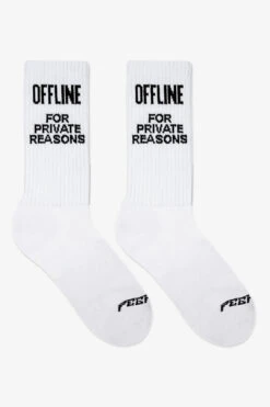 Offline Socks White Black