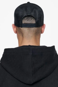 Drill Trucker Cap Black -Pegador Sale Store PEGADOR E COMMERCE FINER THINGS HATS42490