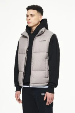 Landin Puffer Vest Nickle -Pegador Sale Store PEGADOR LOOKBOOK SHOTING HOSEN34676