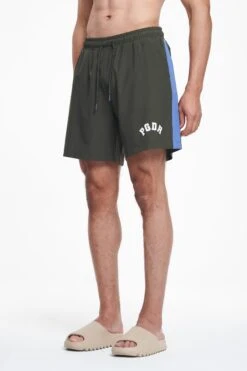 Hermon Swim Shorts Dark Olive